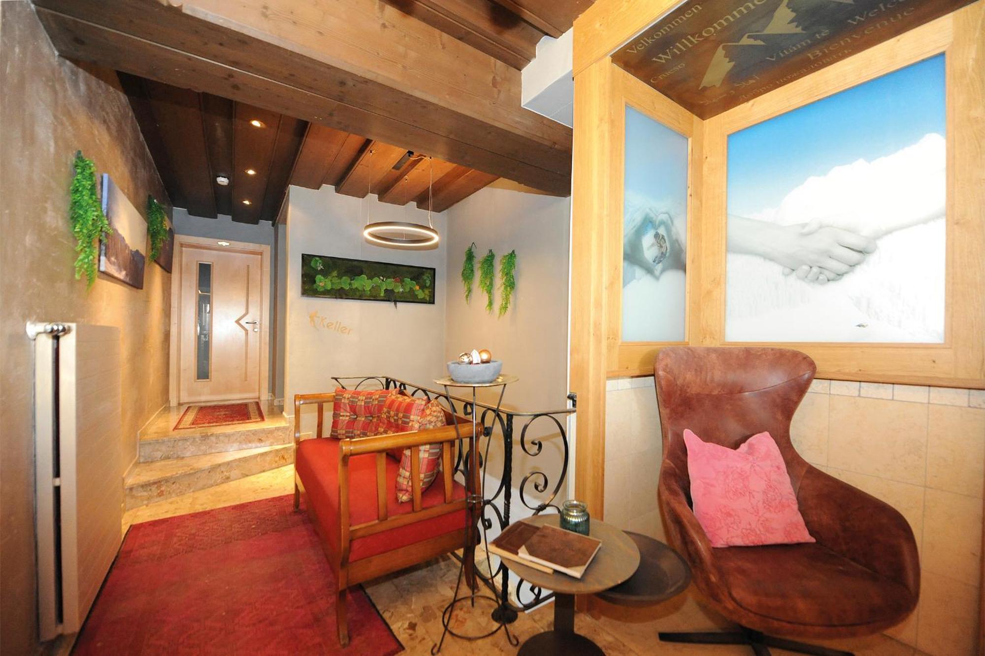 Ski in Ski out Hotel Unterellmau Saalbach-Hinterglemm Eksteriør bilde