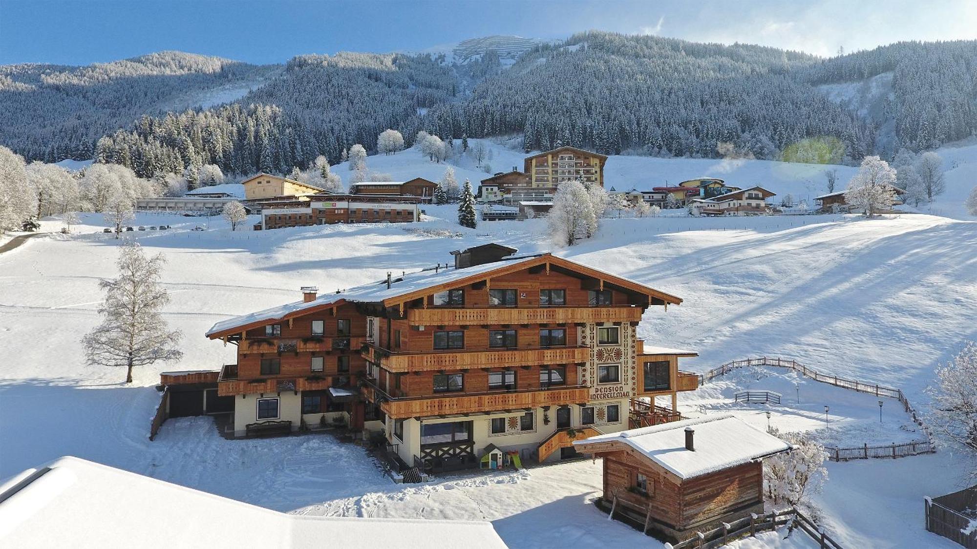 Ski in Ski out Hotel Unterellmau Saalbach-Hinterglemm Eksteriør bilde