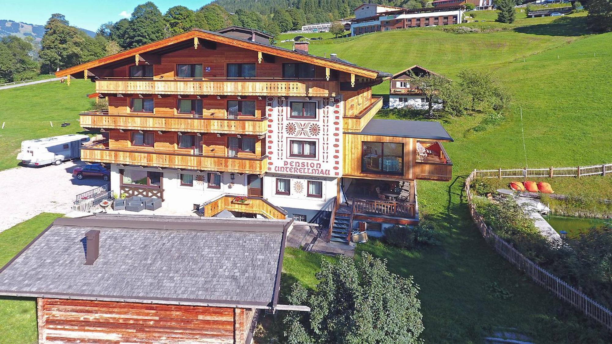 Ski in Ski out Hotel Unterellmau Saalbach-Hinterglemm Eksteriør bilde